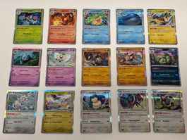 Pokemon - 15 Holo-Karten aus Journey Together (JTG) - EN