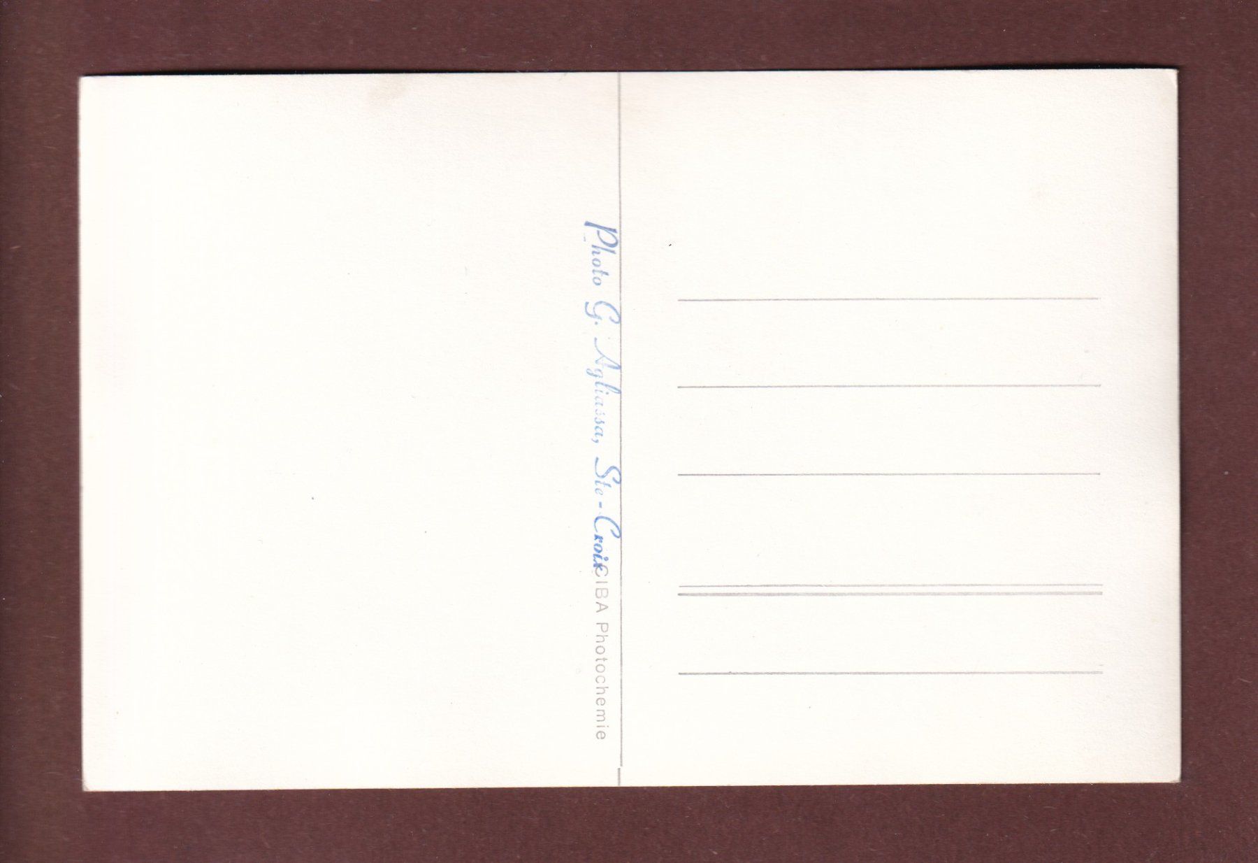Cartes postales: Sainte-Croix - LA CASBA – D'occasion à Pully par nicecards-shop 1