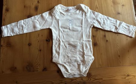 Süsser Baby Body mit langen Ärmel, Grösse 86/92, Neu
