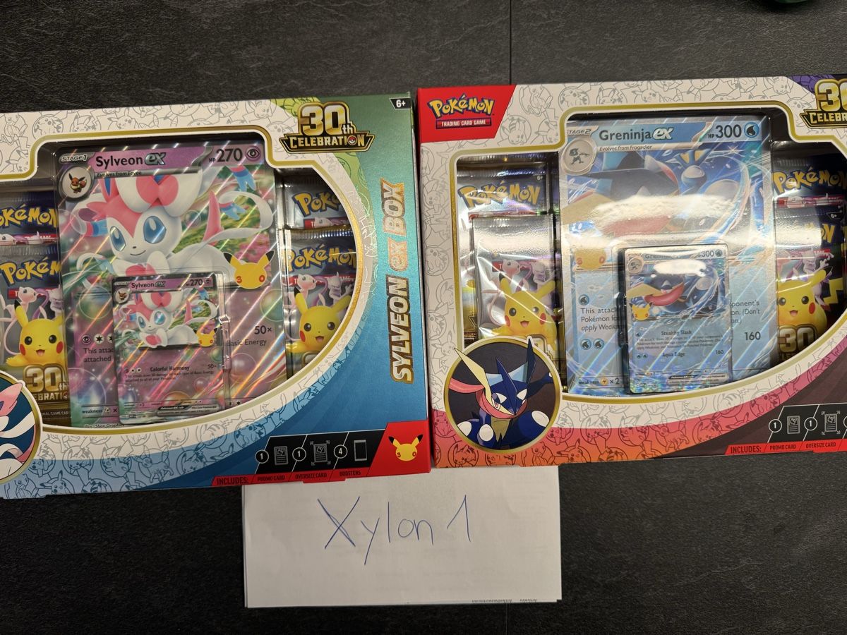 Pokémon Sammelbilder & Trading cards: POKEMON 30th Anniversary EX BOX SET – Neu und originalverpackt aus Glattfelden von Xylon1