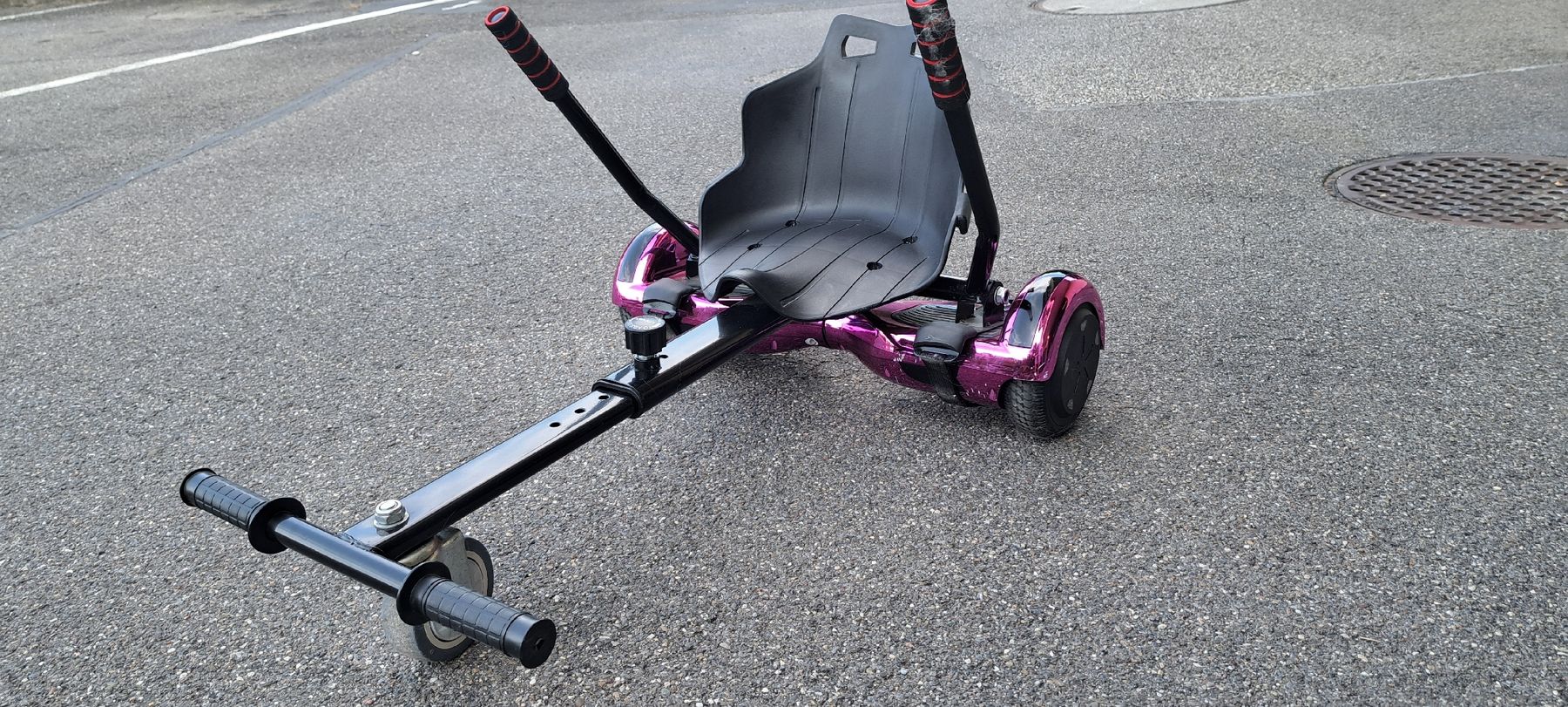 Hoverboard: Hoverboard pink mit Sitz und Ladegerät. – Usato da Unterentfelden venduto da Jaguarxk8