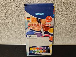 Neu - Stylex - Deckfarbenkasten (Verp. Beschädigt)