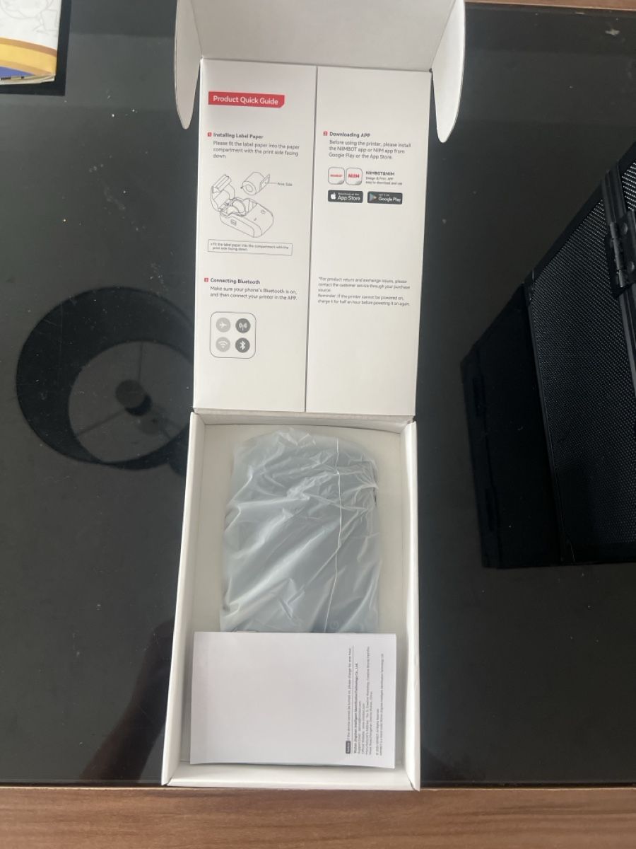 Drucker: Niimbot Smart Label Printer Bluetooth neuwertiger Zustand – Neu und originalverpackt aus Dübendorf von Lucasduarte 1