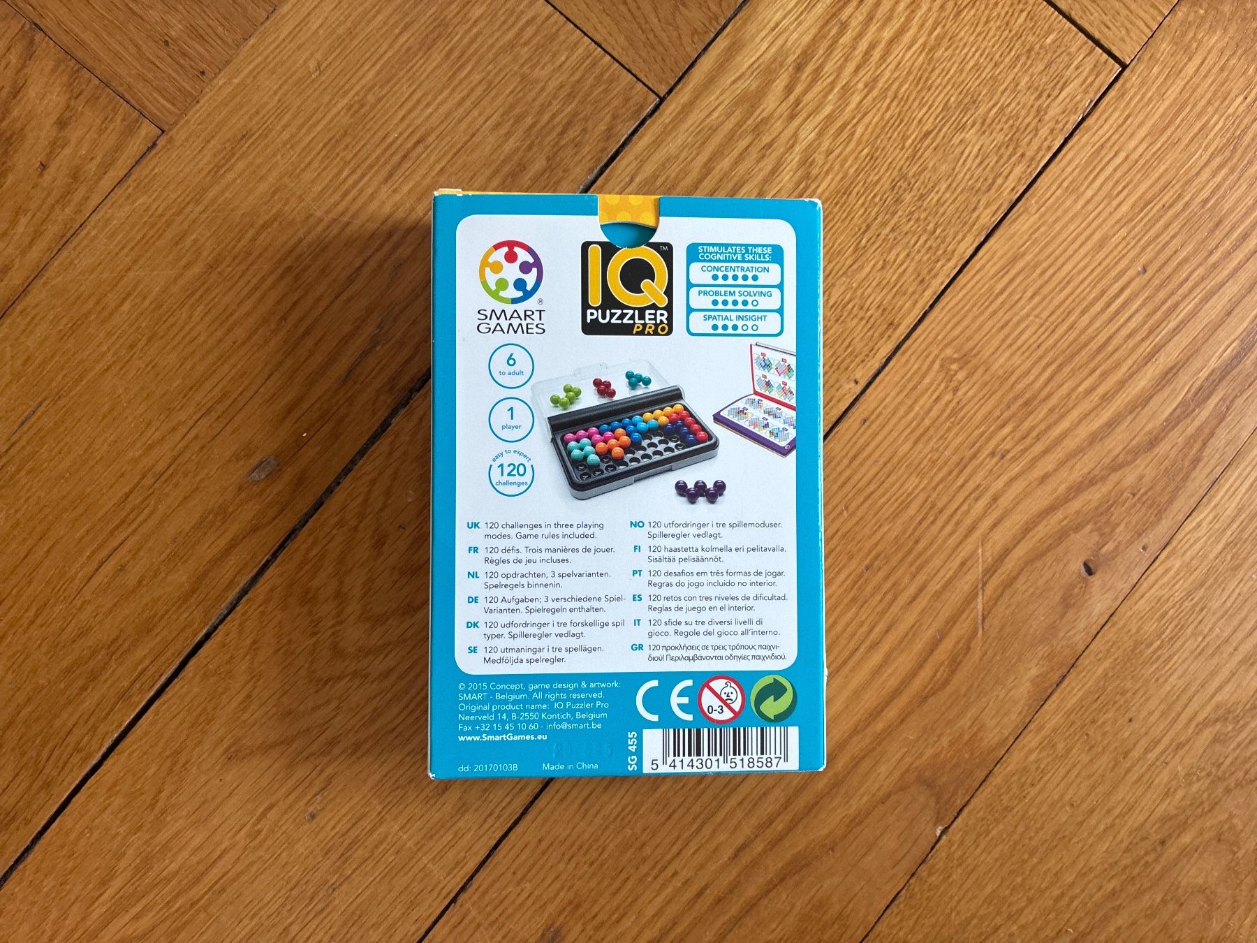 Giochi: IQ Puzzler Pro Smart Games Easy to Expert 120 Challenges – Usato da Zollikon venduto da mythenschloss 1