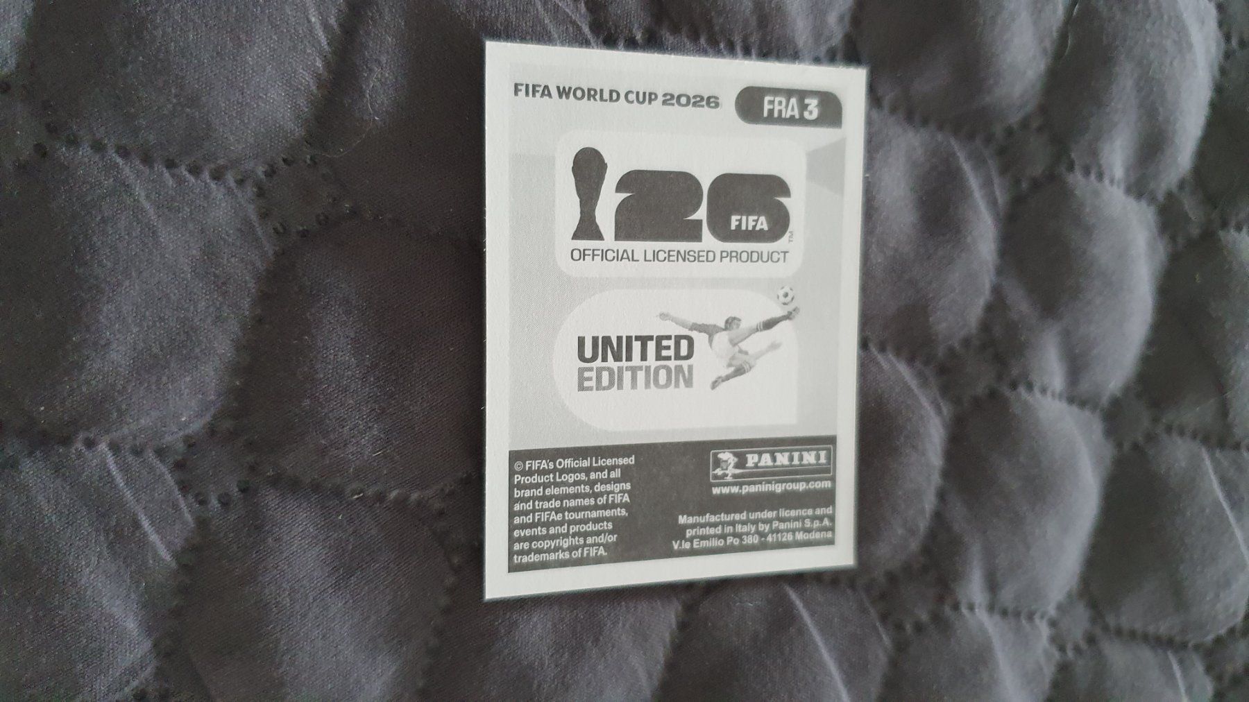 Panini Cartes à collectionner: Panini Sticker WM 2026 - FRA 3 – Neuf (Voir description) à Beromünster par boeggy 1