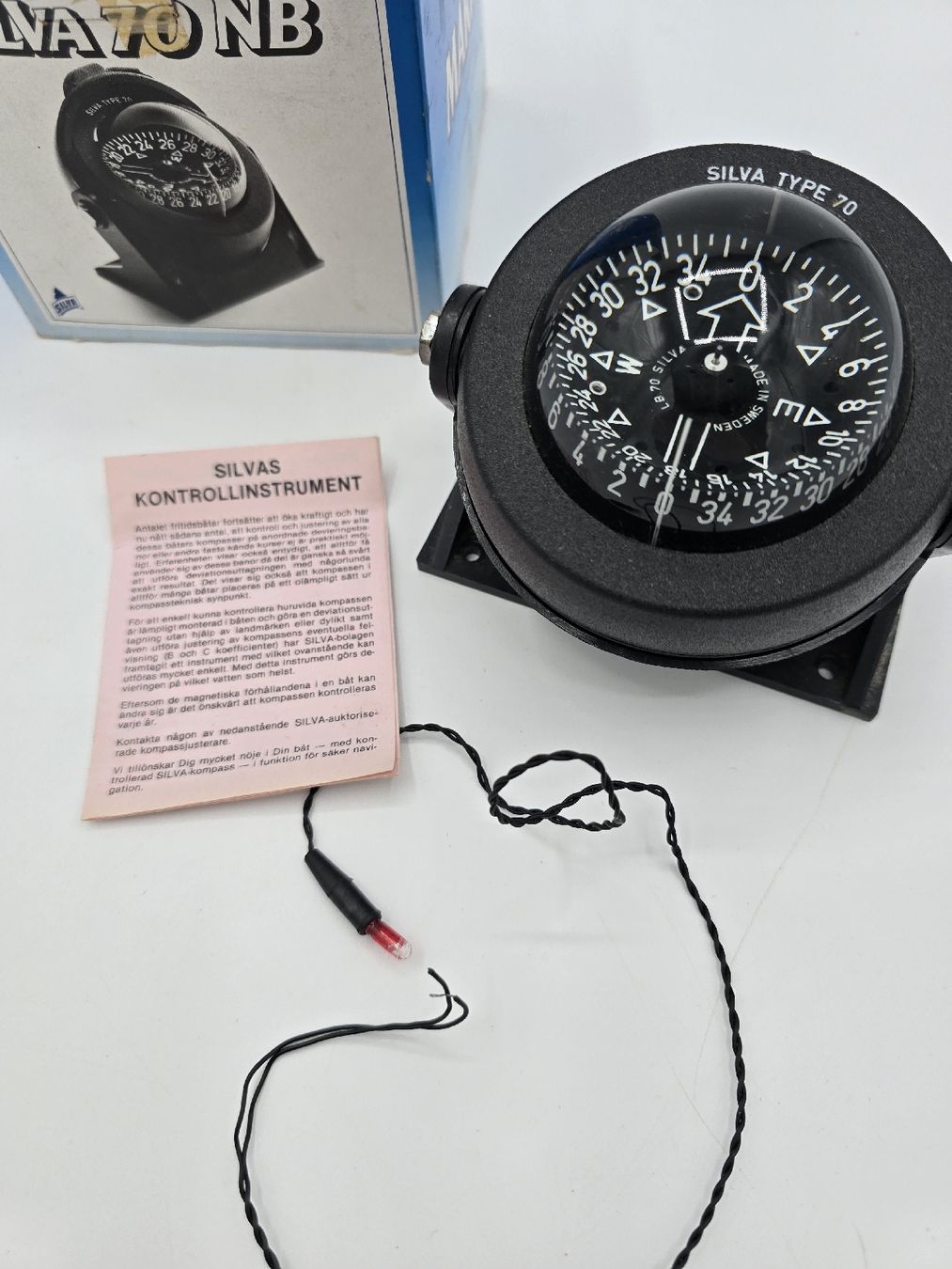GPS & Strumenti di misurazione: Boussole de navigation marine Silva Type 70 N – Usato da Bière venduto da BellayServices 4