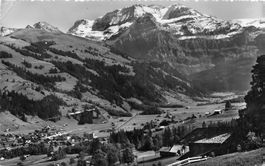 Lenk im Simmental (BE) Dorfpanorama