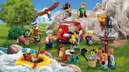 Lego City 60202 Ferien wandern klettern rafting zelt adler