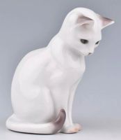 Porzellan-Katze von Bing & Grondahl