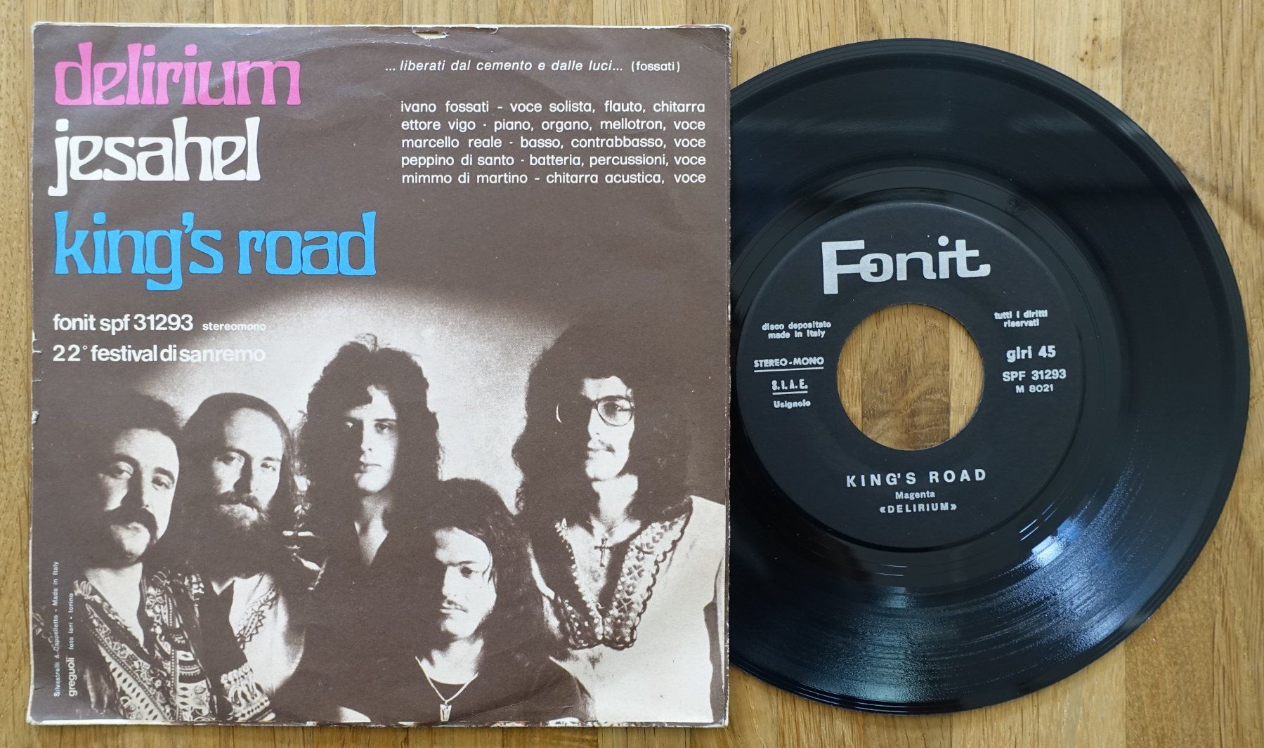 Dischi in vinile: Delirium – Jesahel – Usato da Sessa venduto da discoverymedia 1