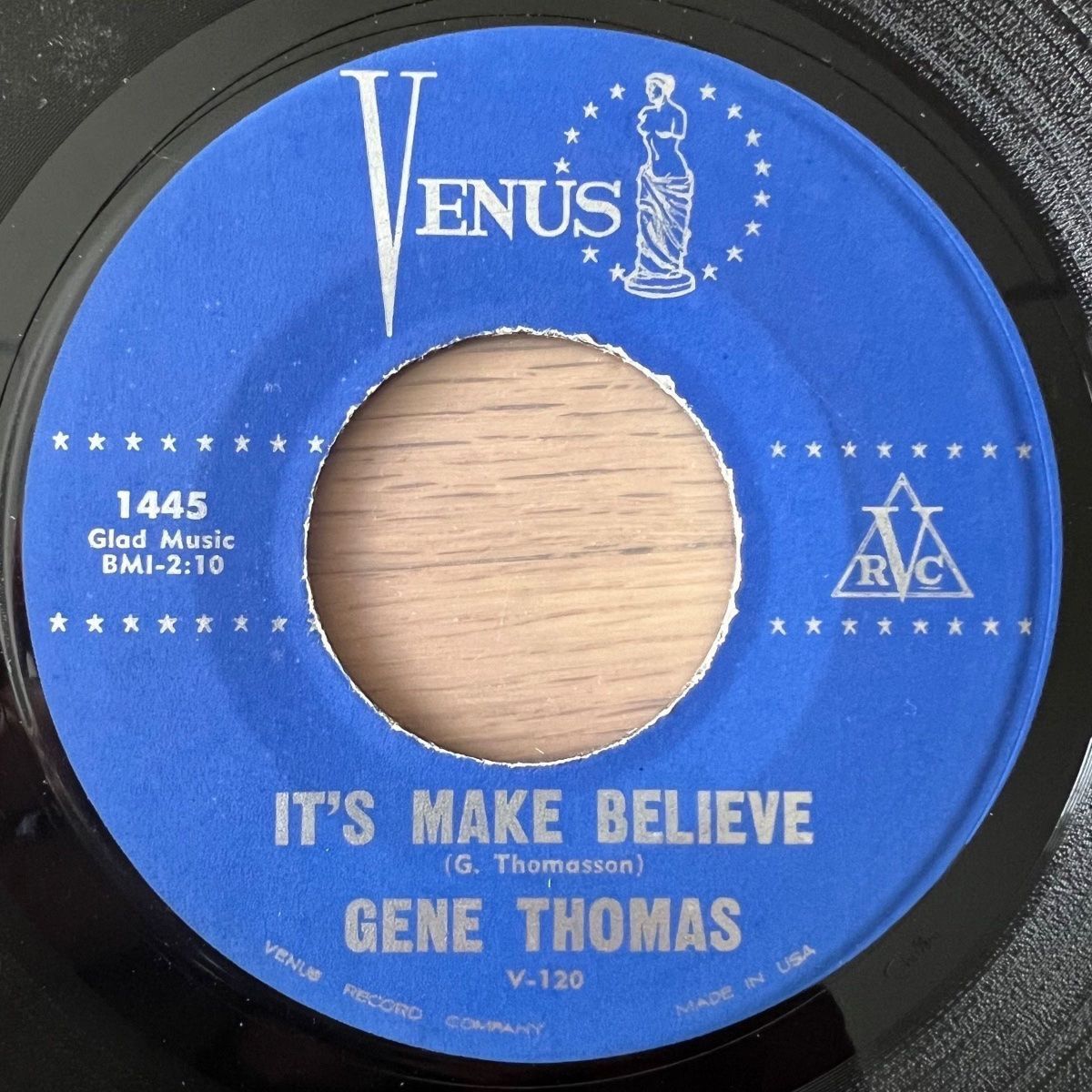 Schallplatten: Gene Thomas - It's Make Believe / 1. US 196? - TOP – Gebraucht aus Gais von soundcave57