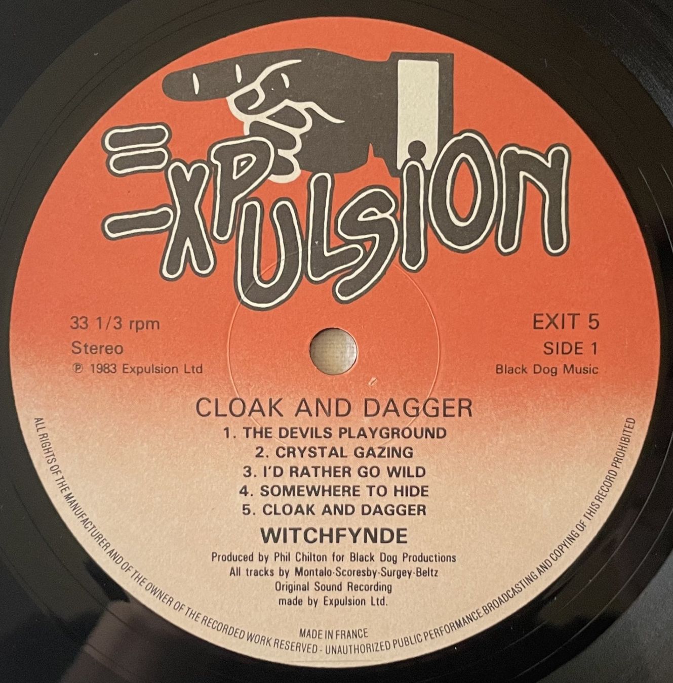Schallplatten: Witchfynde – Cloak & Dagger - LP - 1983 - First Press – Gebraucht aus Uster von Zardodel 4