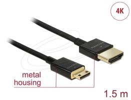 Delock 84777 HDMI-Kabel HDMI Typ A (Standard) HDMI Type C