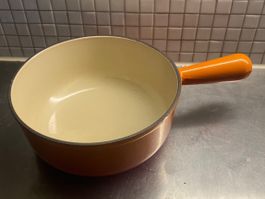 Cousances / le creuset Fondue Caquelon Klassiker wie neu!!