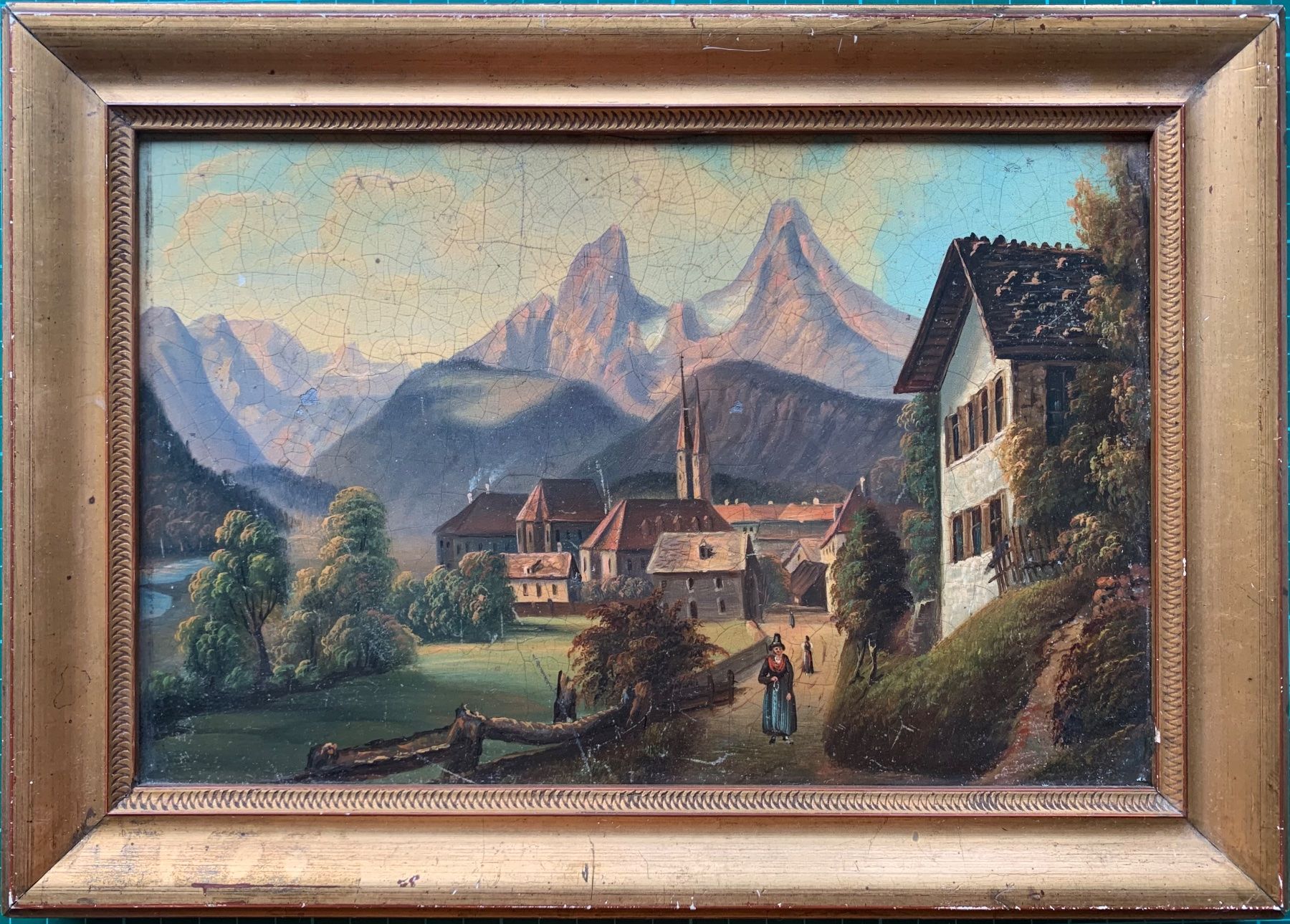 Tableaux: Berchtesgaden mit Watzmann – D'occasion à Binningen par Skarabrae