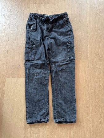 Jungen Cargohose C&A schwarz Grösse ca. W28/L32