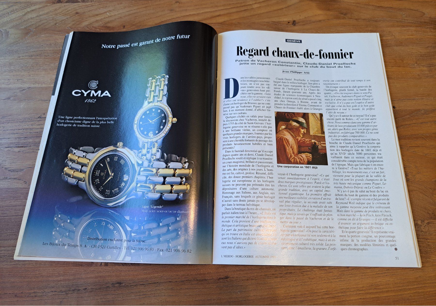 Zeitschriften & Magazine: L'Hebdo "Montres Passion" collection 1994 - 2016 – Gebraucht aus Biel/Bienne von ESOXMAN 7