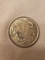 Pièce rare 1 franc suisse 2015-B