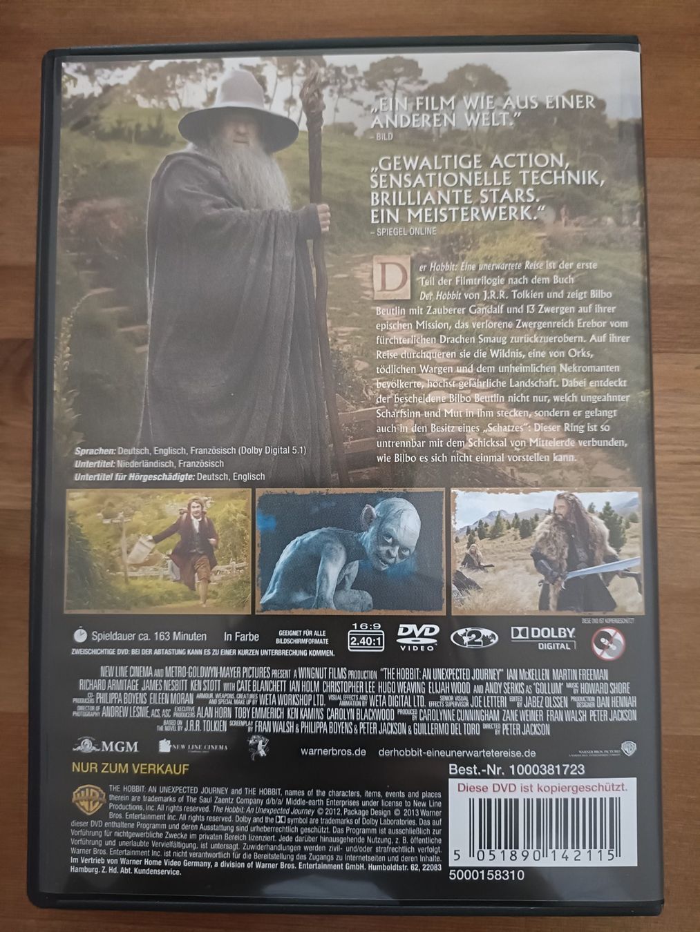 Alle DVDs: Der Hobbit - Eine unerwartete Reise – Gebraucht aus Aarau von d_m_bf6g 1