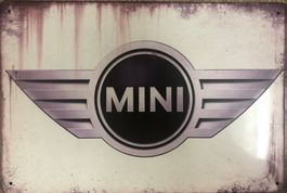 Mini Blechschild Mr Bean R50 R52 Cabrio Hatch Countryman