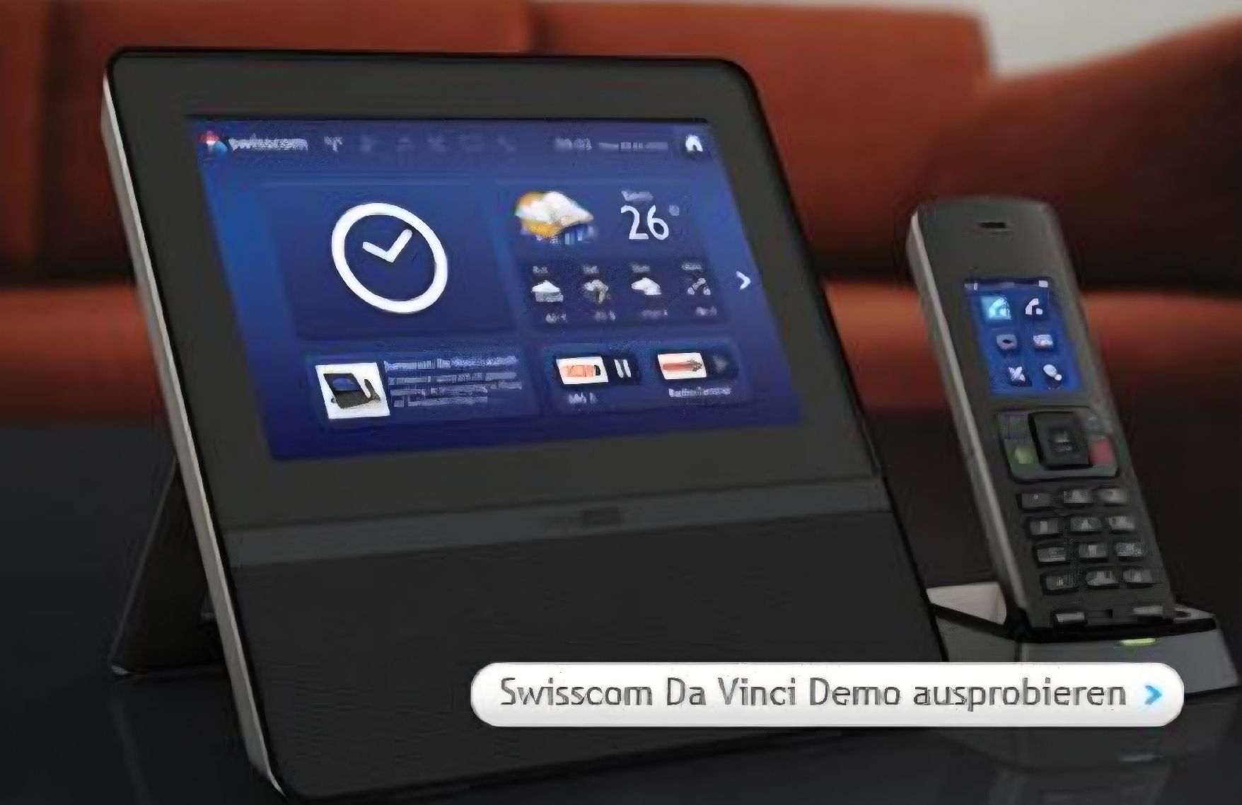 Swisscom Téléphones: Da Vinci Multimedia-Telefon – Neuf avec emballage d'origine à Zürich par marco_kessler