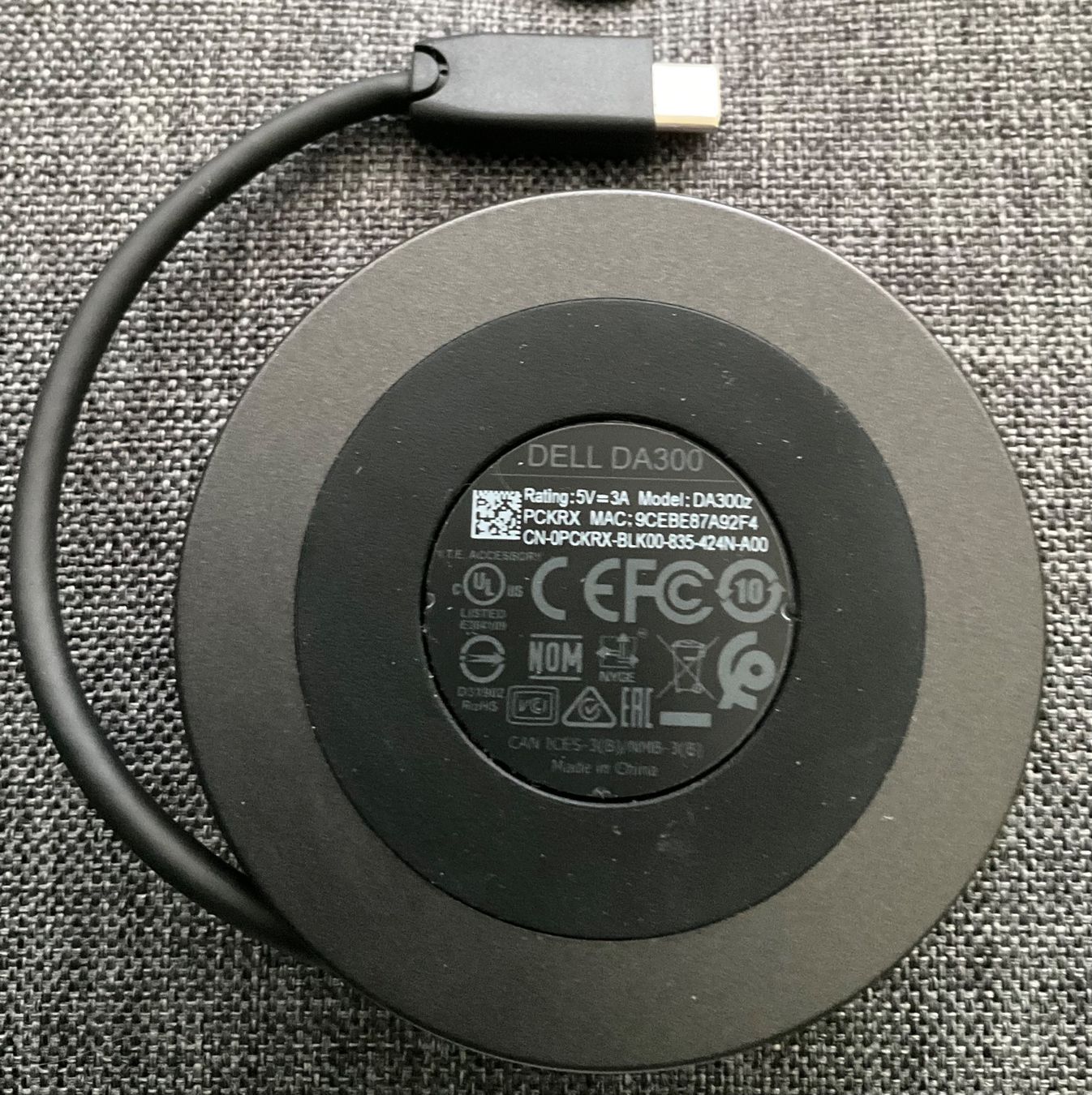 Dell Docking station: Dell DA300 USB-C multiport Adapter – Usato da Bex venduto da jqu_fnk6 1