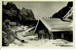Restaurant Kaltenbrunnen ob Meiringen 1952