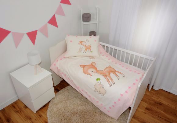 Biancheria da letto: HERDING - faon Parure de Lit Enfant – Nuovo e nell'imballaggio originale da Châtelaine venduto da suisseshopping 1