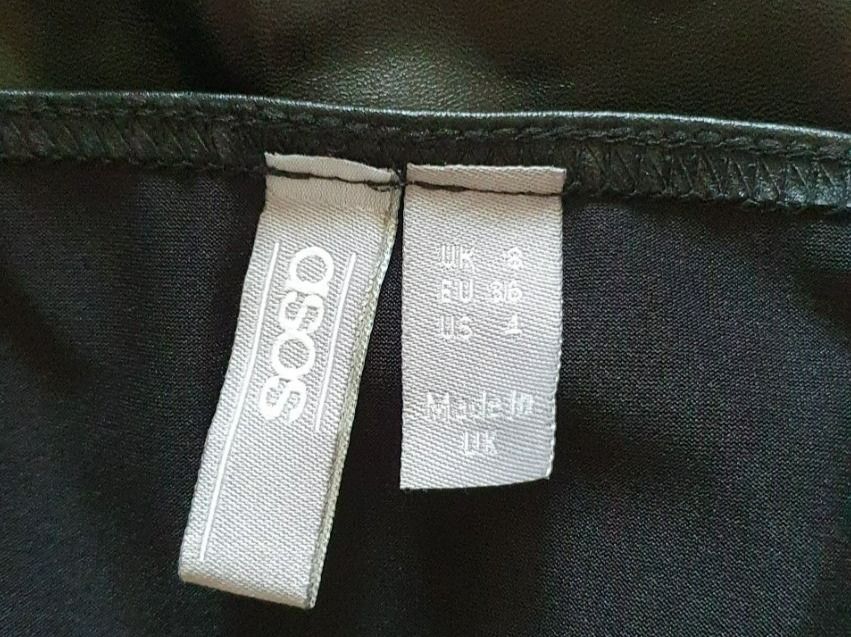 Asos Kleider: ASOS Kleid schwarz Lack Optik Gr. 36 – Neu (gemäss Beschreibung) aus St. Gallen von rid_2fs2 2