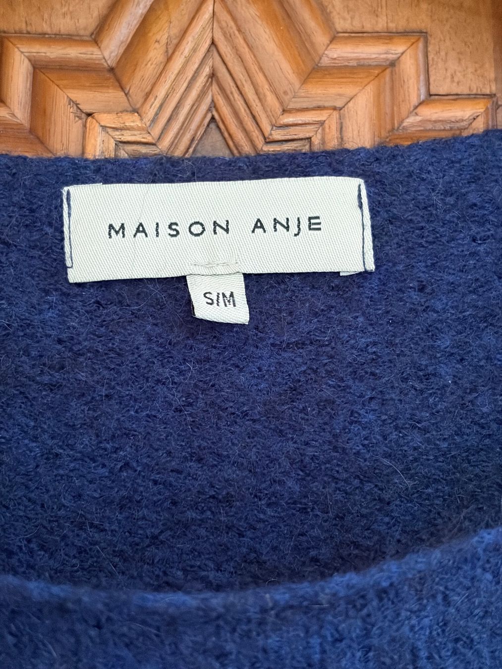 Maglioni & Felpe: MAISON ANJE  Pullover  Größe S/M Farbe: Blau – Usato da Interlaken venduto da Bona55 2