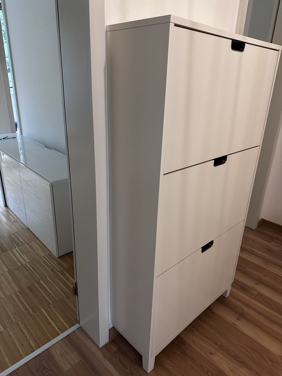 Schränke: Schuhschrank weiss mit drei Fächern  – Gebraucht aus Zürich von kar_ytx2 1