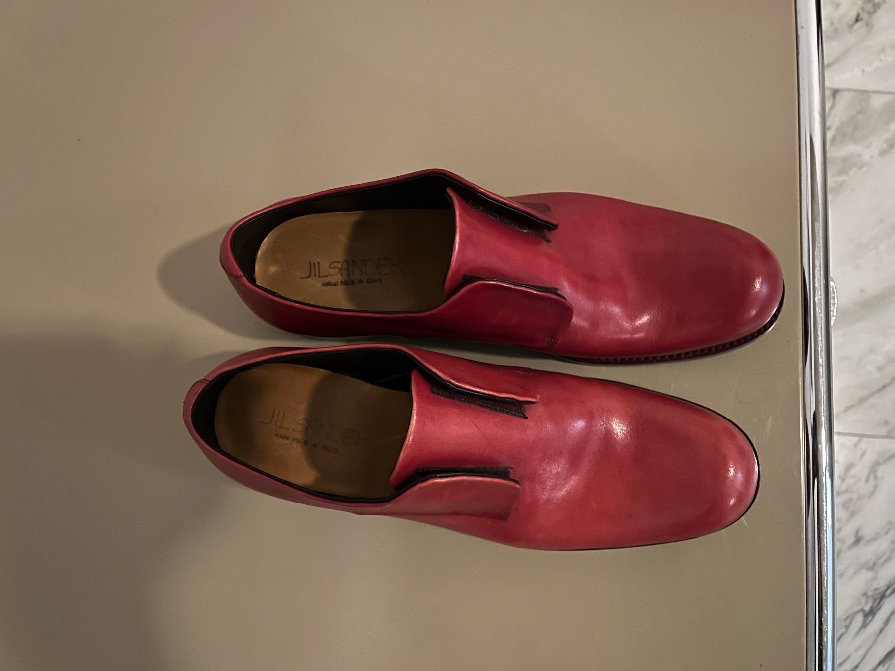 Jil Sander Damenschuhe: Jil Sander, rot, Grösse 37 – Neu (gemäss Beschreibung) aus Kilchberg ZH von AneliaW 2