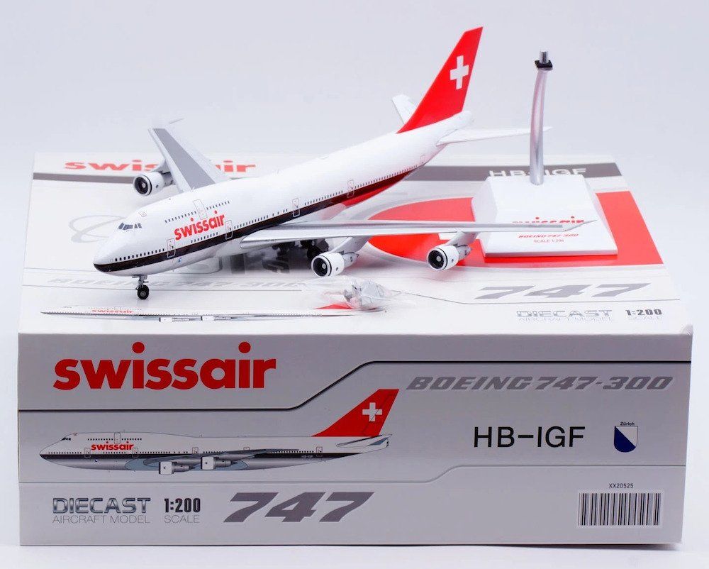 Swissair Kits de montage: B747-300 SWISSAIR – Neuf avec emballage d'origine à Morges par iljamuromez 7