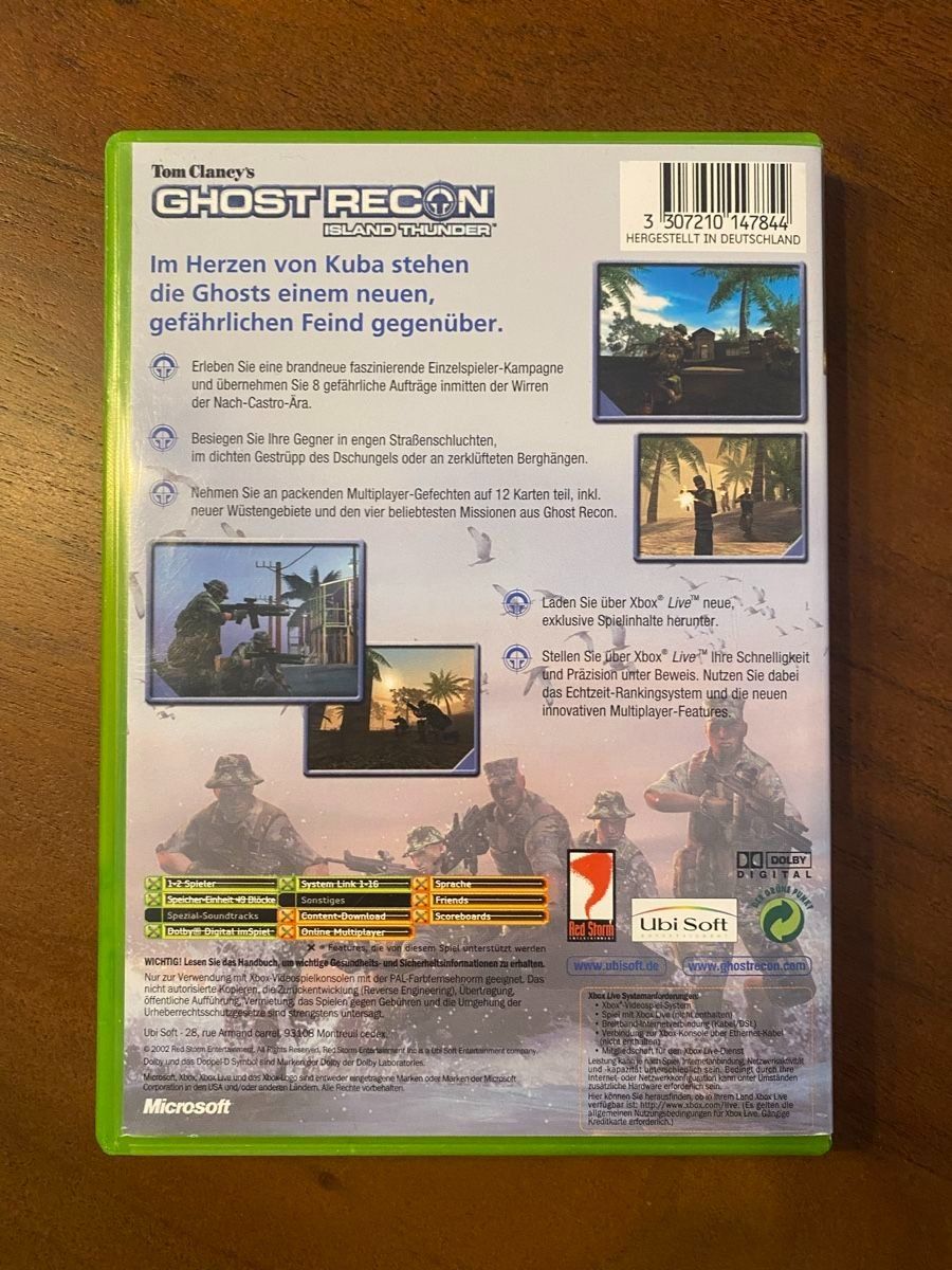 Giochi: Tom Clancy's Ghost Recon Island Thunder – Usato da Basel venduto da mgn_ft72 2
