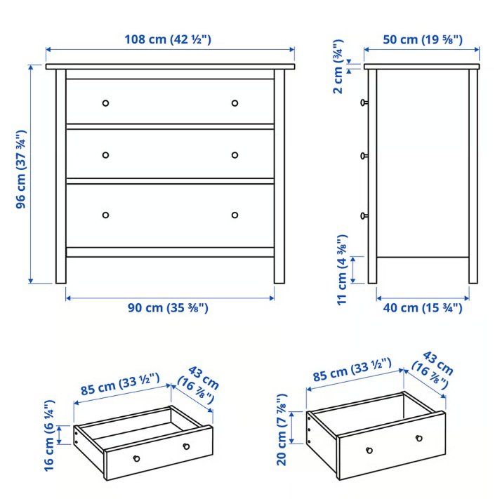 Ikea Cassettiere: Ikea Kommode HEMNES in weiss – Usato da Bülach venduto da Murmy 2