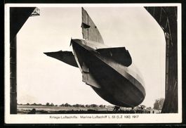 Fotografie Kriegsluftschiff Zeppelin Mar