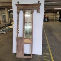 alter antiker spiegel garderobe möbel