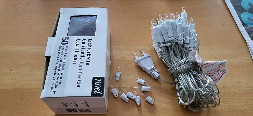 Ghirlande e barre luminose: Guirlandes lumineuse de Noël neuve – Nuovo e nell'imballaggio originale da Versoix venduto da Lc.1