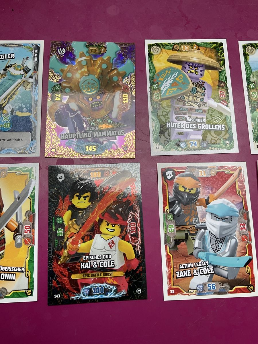 Cartes à collectionner: 10 Lego Ninjago Karten 🥷 – D'occasion à Jona par Rubinrot 2