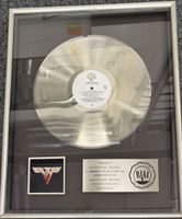 RIAA Award Van Halen, Warner Brothers Records