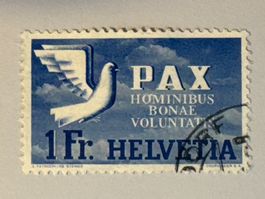 1945, PAX, ZNr. 270, gestempelt