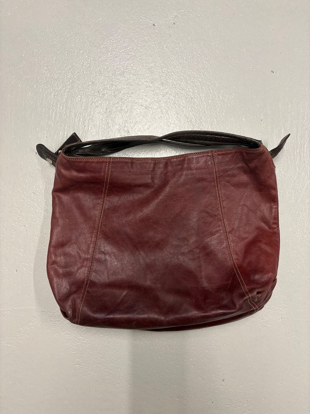 Borse da donna: Sofia Cardoni Ledershopper bordeaux braun Schultertasche – Usato da Regensdorf venduto da secondchancefashion 7