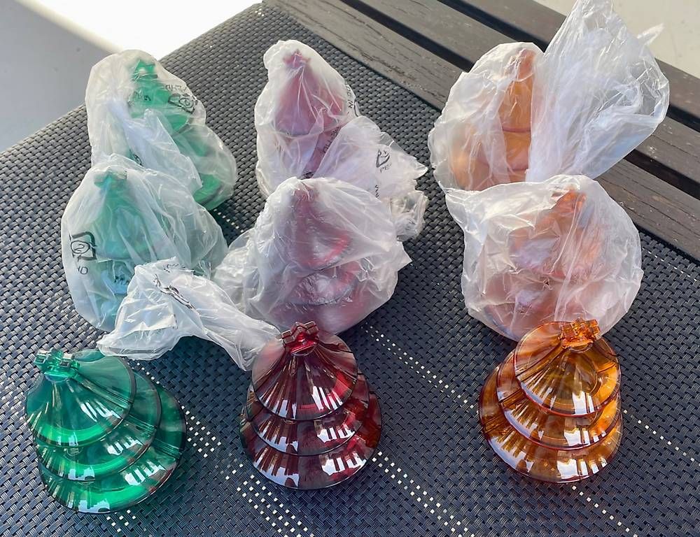 Tutte le decorazioni: Tupperware Deko Tannenbaum-Set / Neu – Nuovo e nell'imballaggio originale da Jonschwil venduto da relnheaz 1
