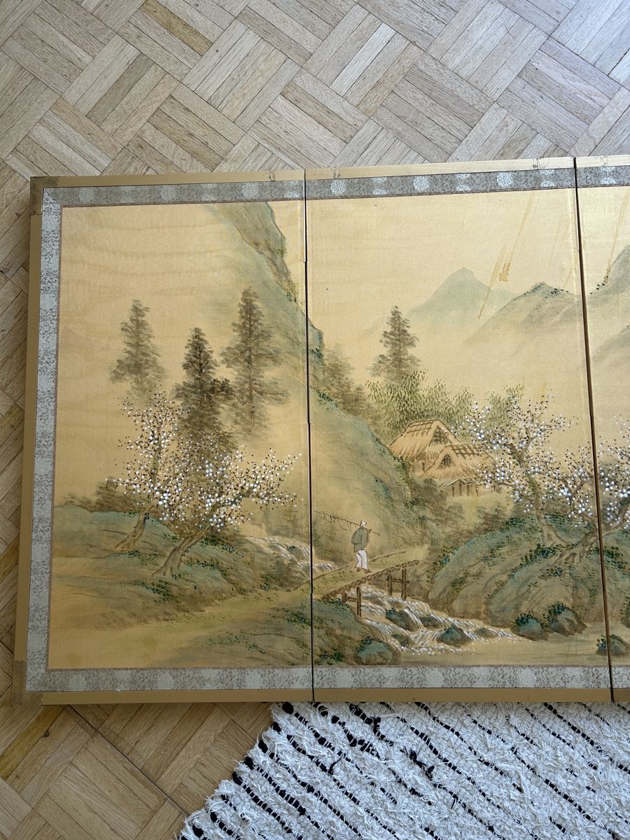 Gemälde: Asian inspired wall painting  – Gebraucht aus Zürich von ell_v7k7 1