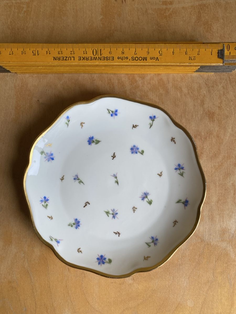 Rosenthal Piatti: Rosenthal Teller handbemalt – Usato da Luzern venduto da Gustav-33 1