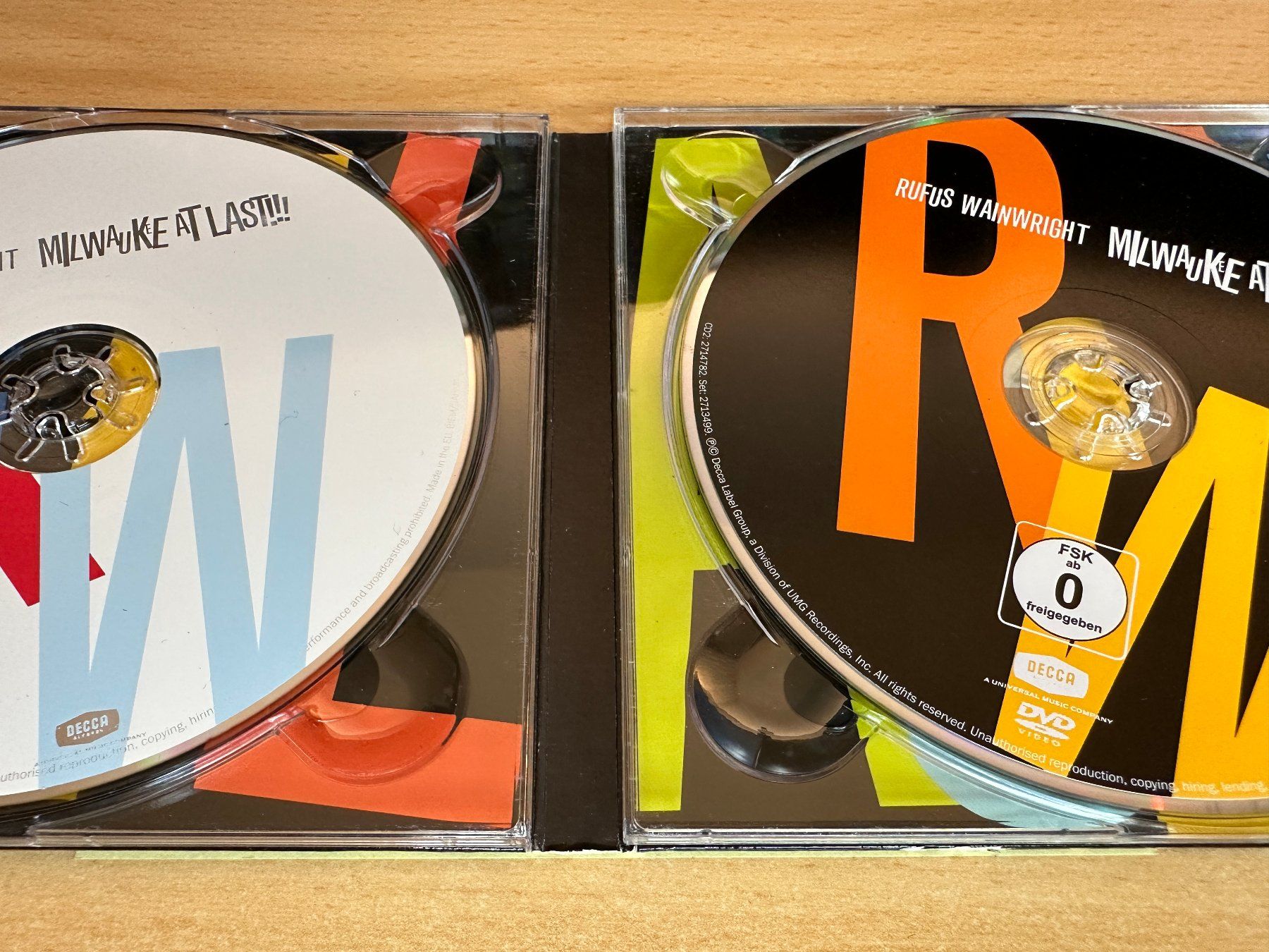 CD: Rufus Wainwright – Milwaukee At Last!!! - CD & DVD – Usato da Rikon im Tösstal venduto da Alpenmutz 2