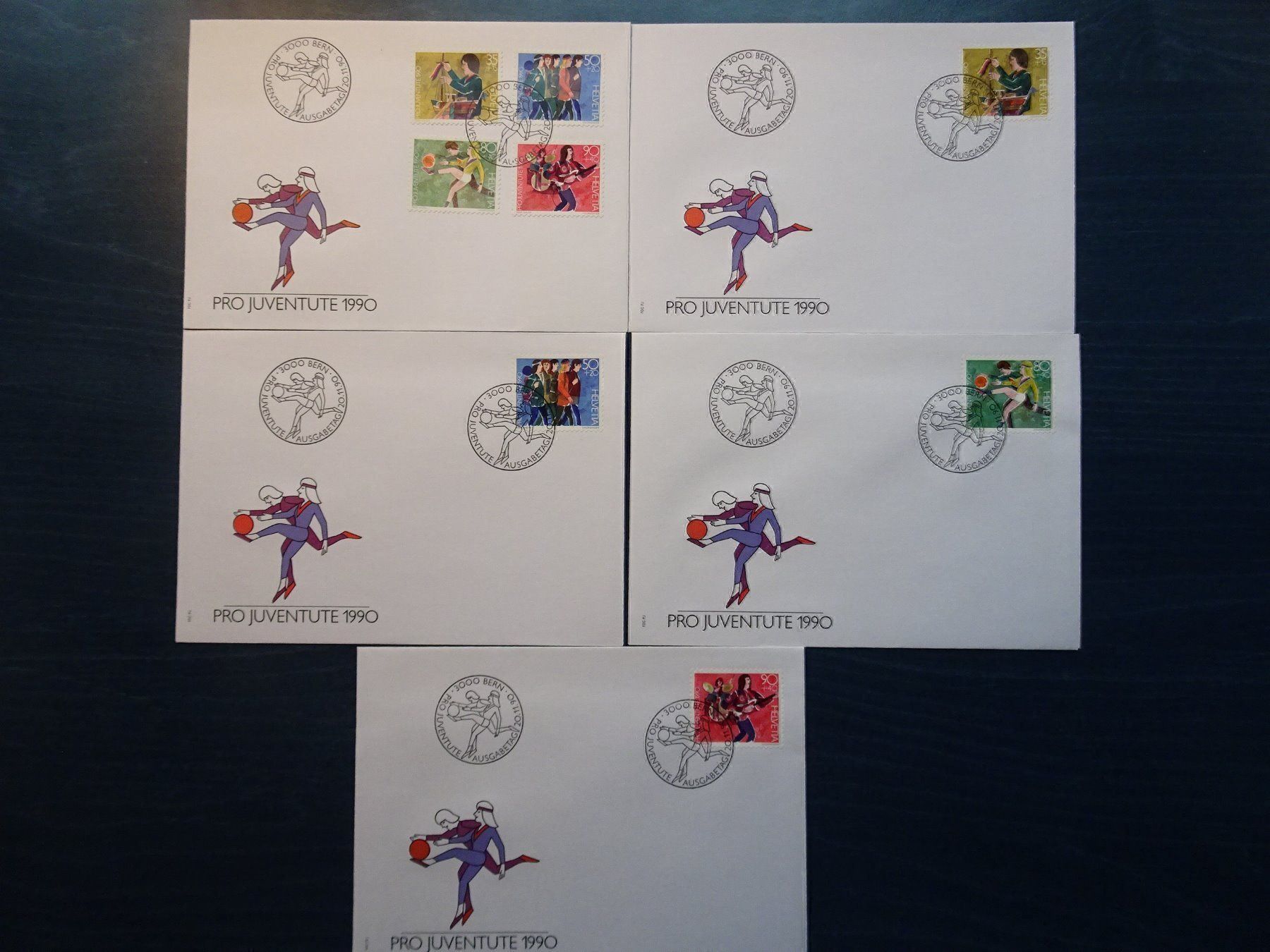 Alle Briefmarken: PJ 1990 – Neu (gemäss Beschreibung) aus Aadorf von Chnorli-Furz