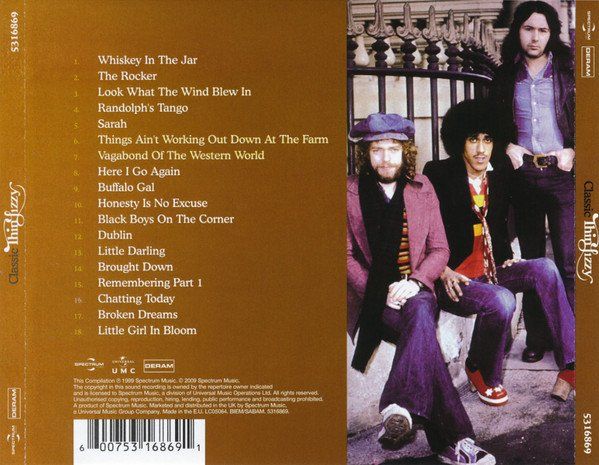 CDs: Thin Lizzy CLASSIC Phil Lynott 18 Tracks CD – Gebraucht aus Kandergrund von Sososo 1