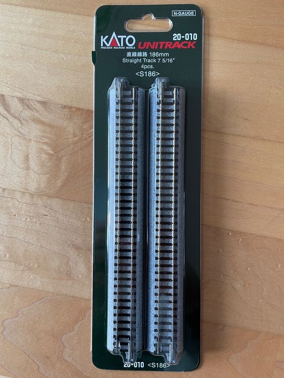 Kato Unitrack gerades Gleis 186mm Kaufen auf Ricardo