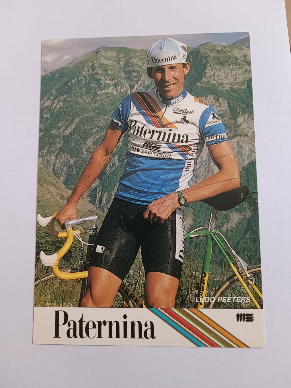 Autographes: Ludo Peeters - Rad - handsigniert – D'occasion à Menziken par Autogramme